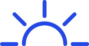 logo soleil bleu